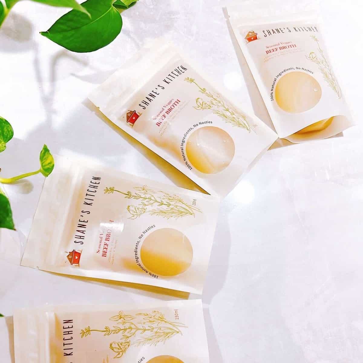 Seasonal Veggies Beef Broth