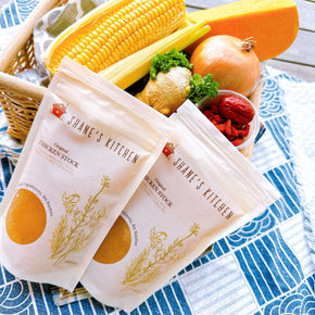 Pumpkin & Corn + 2x 300ml Original Chicken Stock